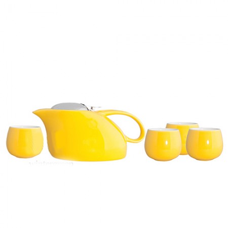 Чайный набор "Саюри", цвет желтый