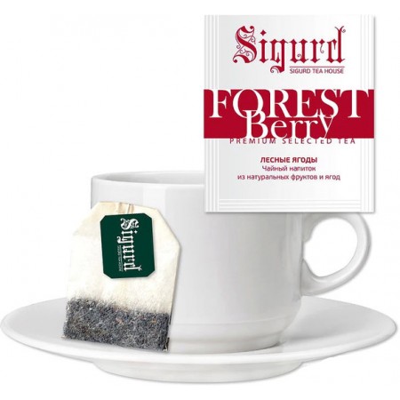 Фруктовый чай Sigurd Forrest Berry (30 пакетиков по 2 гр)