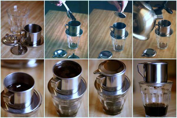 Как заваривать кофе по-вьетнамски